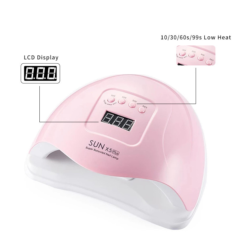 Máquina de fototerapia para uñas, lámpara de uñas, lámpara que no oscurece, alta potencia, secado rápido, secado rápido, salón de uñas