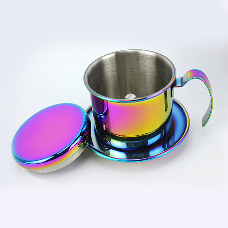 Vietnam olla 304 de acero inoxidable olla de mano Vietnam goteo olla de goteo de café goteo olla de café