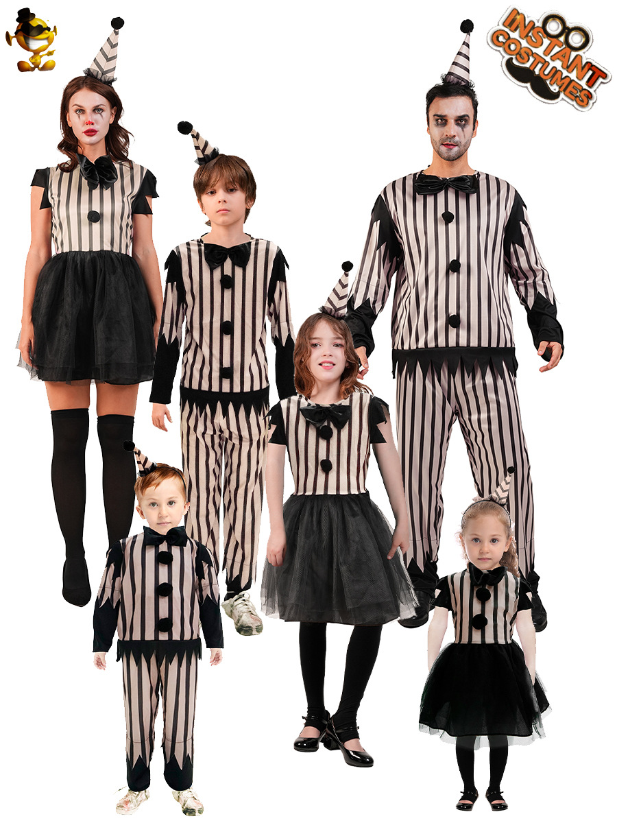 Disfraces de payaso de Halloween Disfraces de fiesta Disfraces de padres e hijos Disfraces de rol Escenarios Distribución transfronteriza