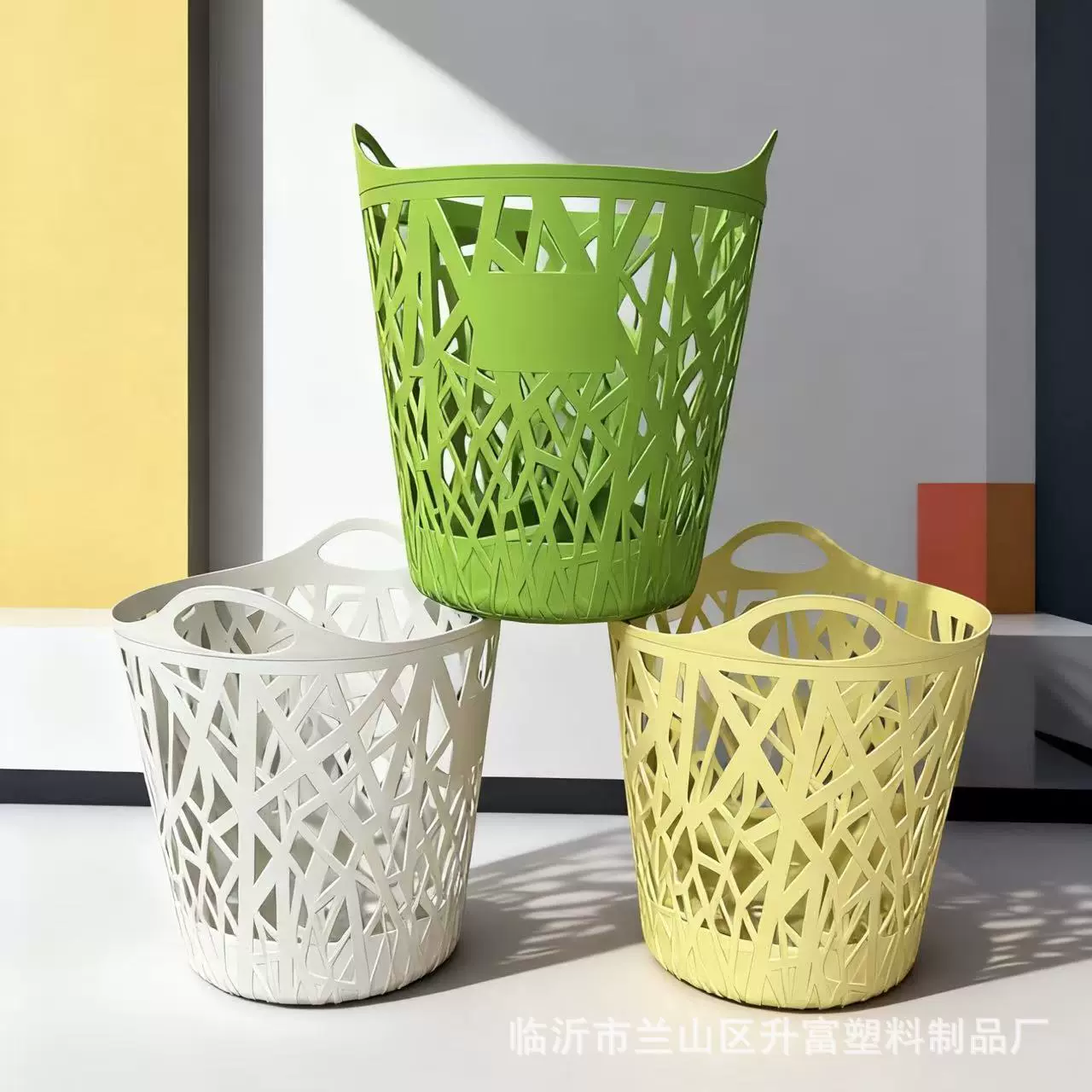 加厚大号衣物收纳浴室清洗衣篮脏衣篓桶装大篮子衣服镂空收纳筐