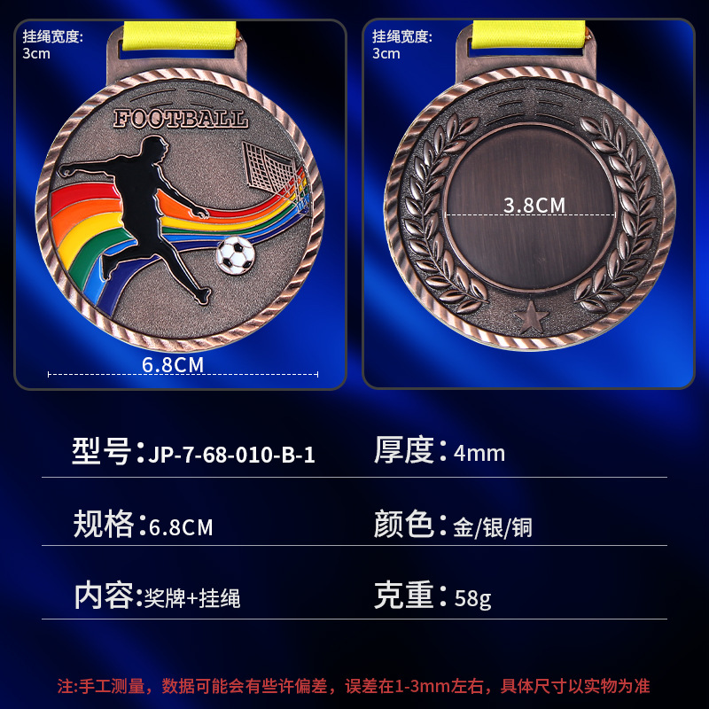 Juegos de medallas Campeonato de fútbol Lista de oro Pan de oro Maratón infantil Medalla de honor Taekwondo Producción de cobre