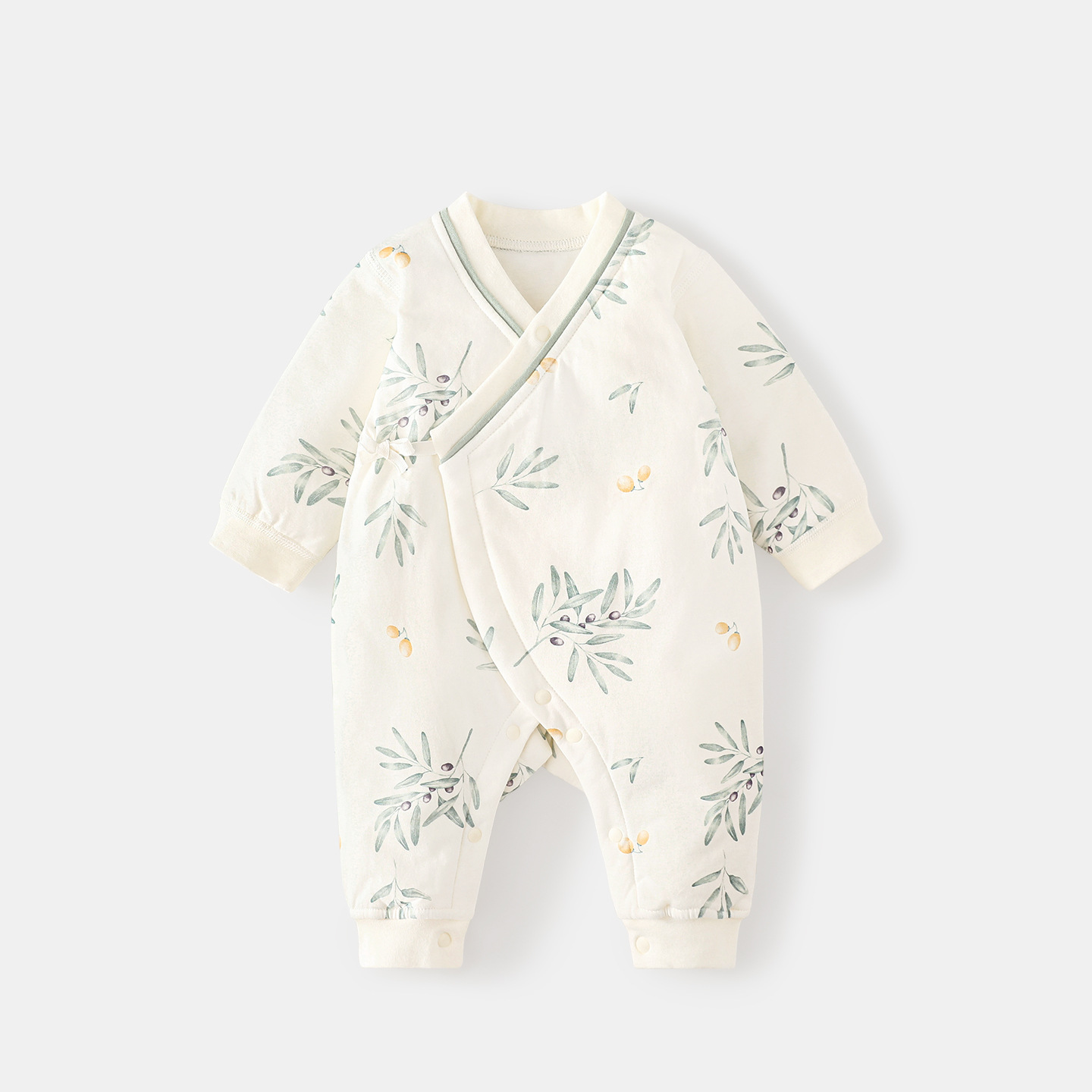 Primavera, otoño, invierno, ropa para bebés recién nacidos, monje de algodón caliente 0 otoño, ropa de marzo, jaqueta para bebés nacidos, camiseta image 11