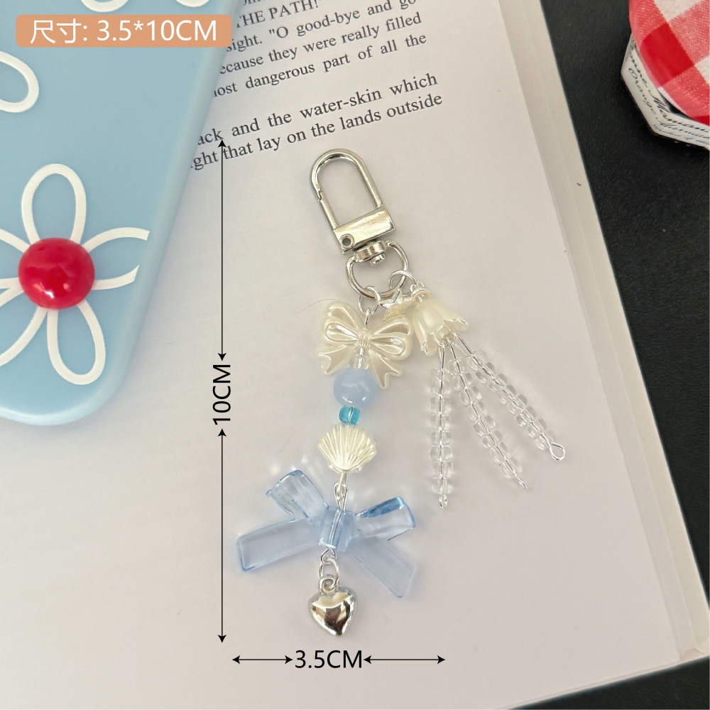 Inswind lindos colgantes de llaveros dulce corazón de niña caja de teléfono móvil decoración colgantes colgantes cadena colgantes al por mayor