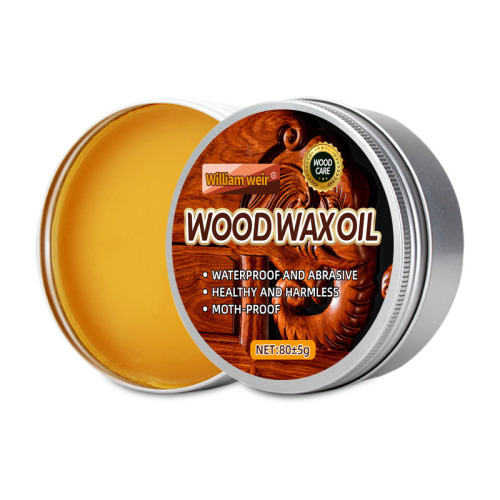 Wood wax redwood solid wood furniture solid oil wooden furniture maintenance oil wood floor renovation bee wax waterproof anti-corrosion