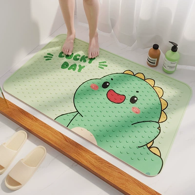 Avtomobil döşəmə paspasları — Friendly Material Bathroom Shower Room - 11-dinosaur-cubs-3565cm-environmentally-friendly-material