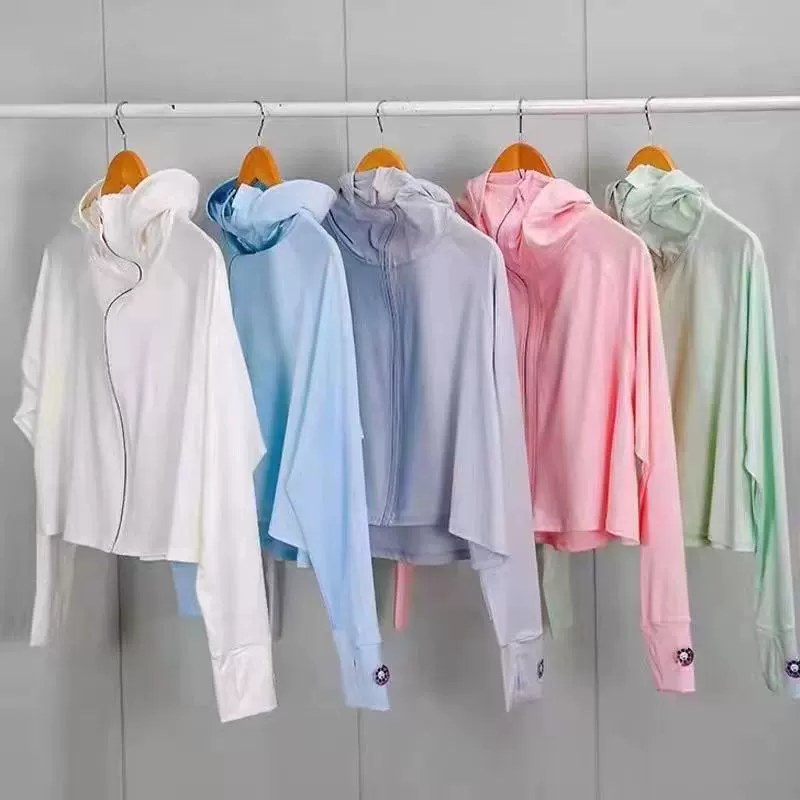 Летняя женская тонкая куртка из ледяного шелка с защитой от УФ-излучения и светоотражающими полосами, хитовая модель 2025 года, оптом для дропшиппинга