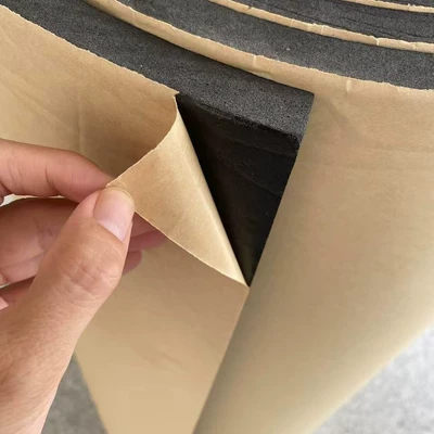 with adhesive backing, soundproofing – Car sound-absorbing cotton