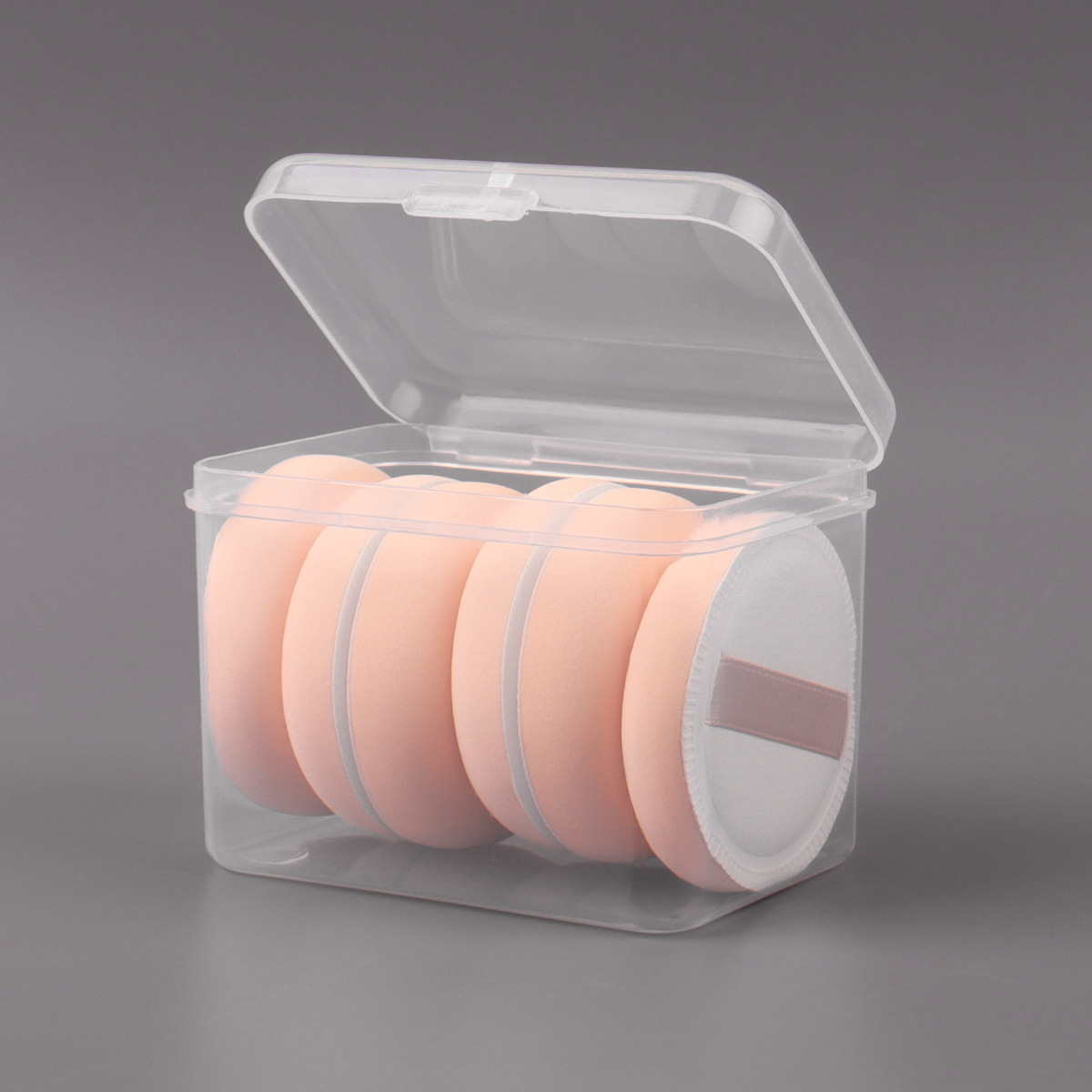 Albuje de polvo de malvavisco personalizado, soplo de esponja de doble propósito húmedo y seco, sin polvo, 100 puntos, juego de caja de regalo de soplo de cojín al por mayor