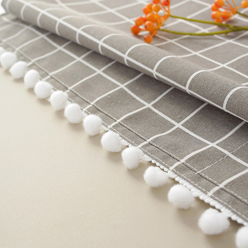 Japanese simple new foreign trade refrigerator towel dust cover double door single door cover towel wholesale wholesale