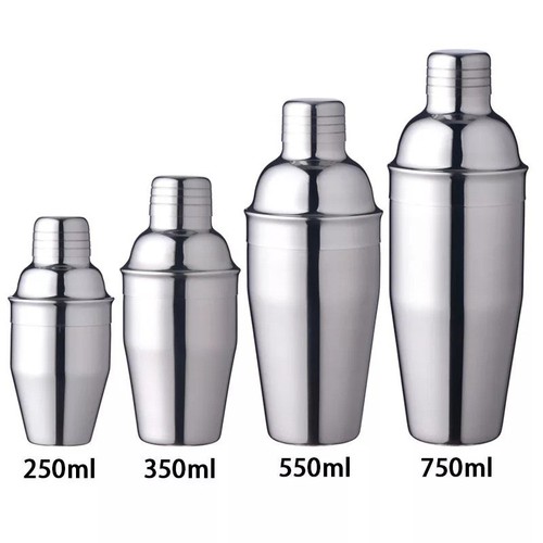 Cross-border new 550ml stainless steel cocktail cup hotel bar counter cocktail shaker KTV shaker cup cocktail mixer