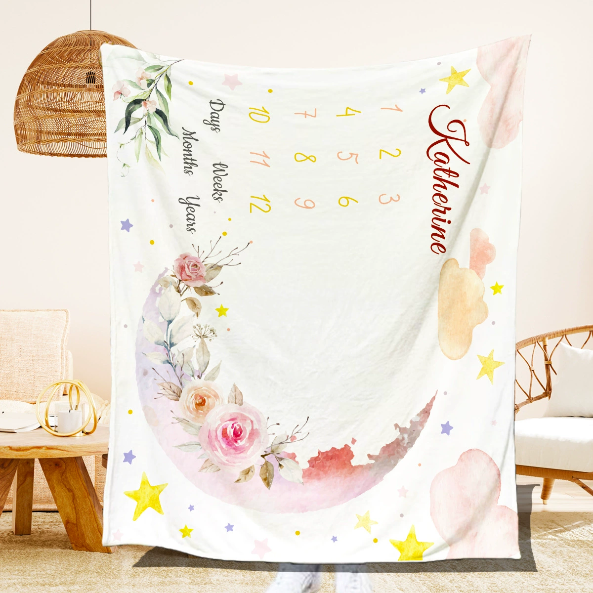 Цельное одеяло с фланелевым принтом на заказ, летняя комната с кондиционером, детское одеяло для дивана, Набор детских одеял на заказ