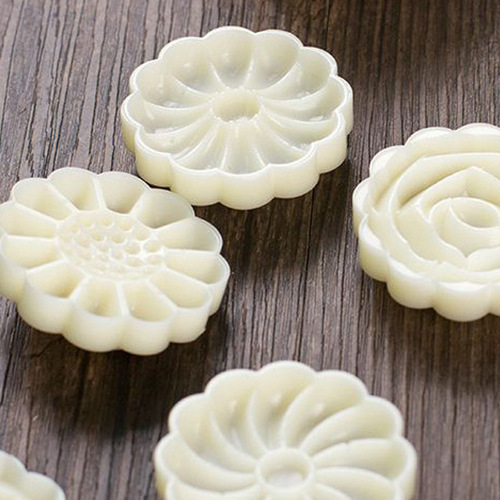 Mooncake molds, various hand-pressed mooncake molds, hand-pressed Mid-Autumn snowskin mooncake molds, three-dimensional molds, mung bean pastry molds