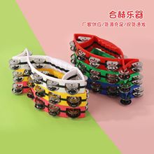 鱼形摇铃幼儿园奥尔夫表演伴奏乐器早教教具KTV氛围感小鱼手摇铃