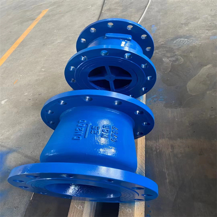 HC41H-16C DN400立式止回阀 DRVZ止回阀 球墨铸铁 法兰 静音止回