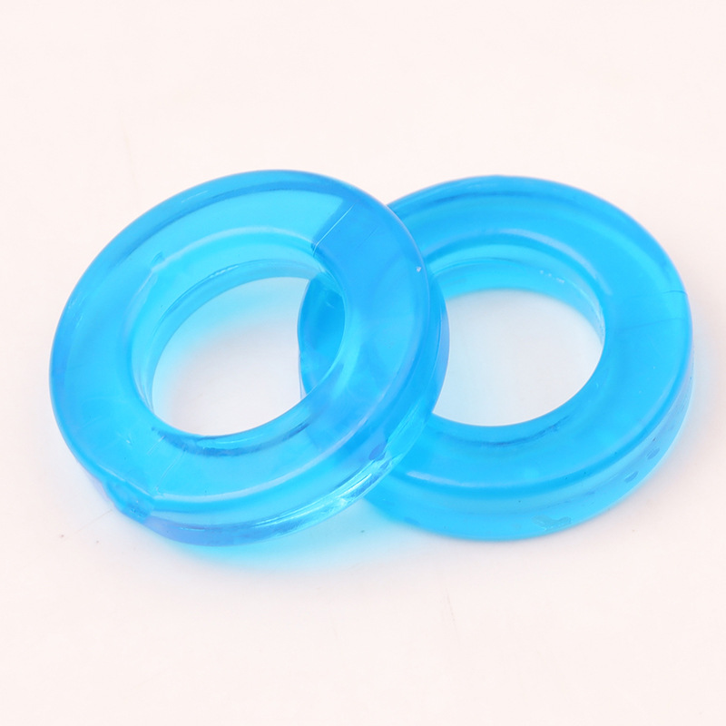 Male Chastity Cock Ring, TPE Sperm-Locking Sun Ring, Manual Adult Toy — detail image 5