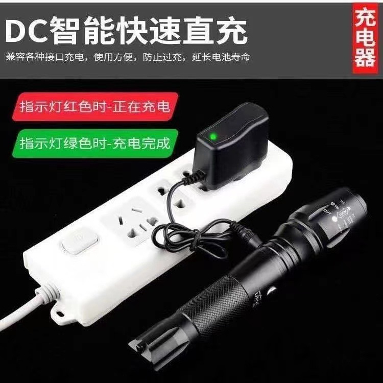 Fuerte luz linterna LED de carga súper brillante de largo alcance 1000 xenón al aire libre 5000 lámpara hogar W multifuncional fuerzas especiales