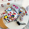 Hello kitty, automatic umbrella solar-powered, sun protection cream, fully automatic, UF-protection