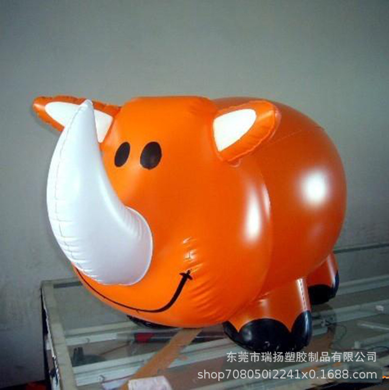 充气PVC卡通气模吉祥物开业活动大型奶牛动物模型广告宣传美陈装
