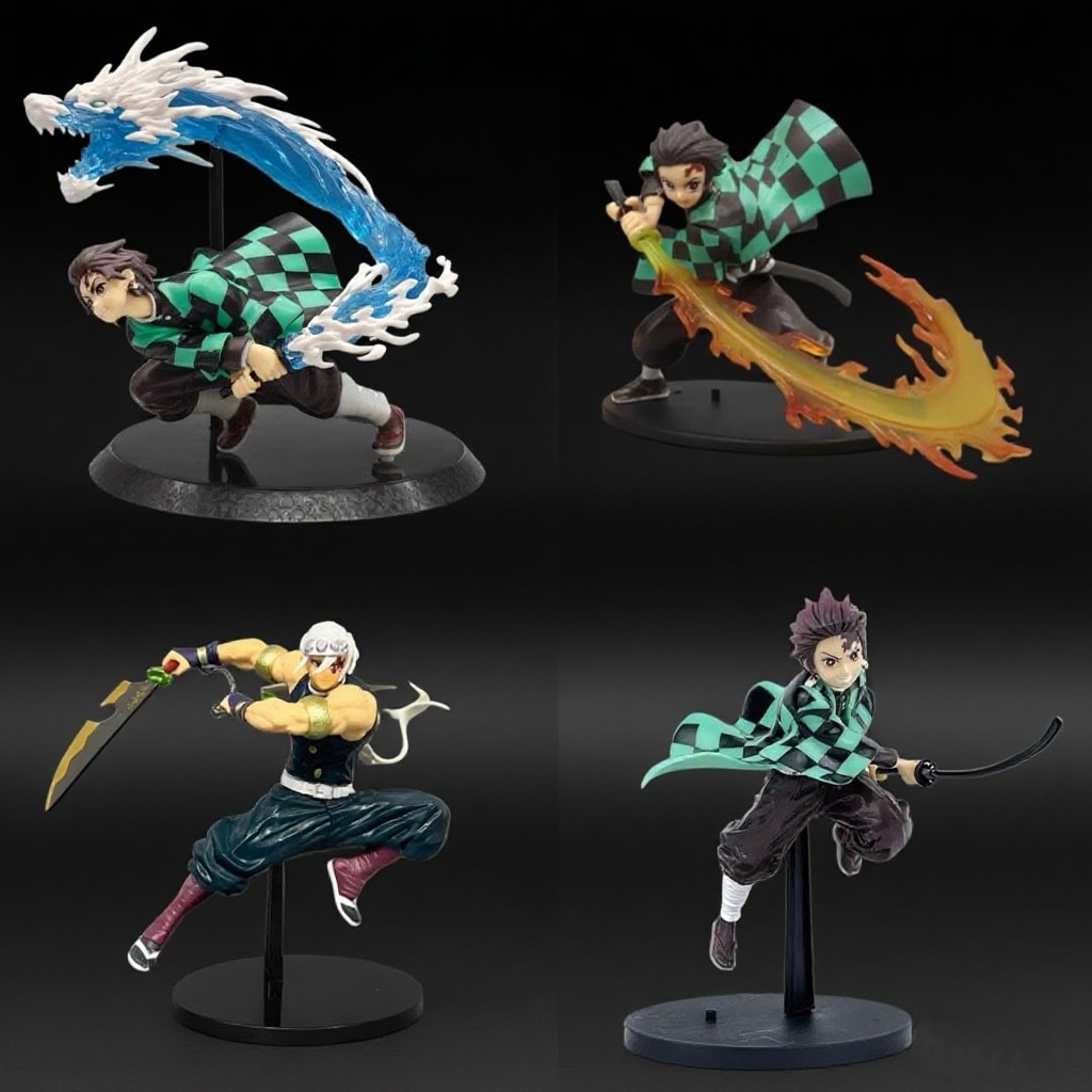 Figura modelo figura de animación bidimensional adornos lote pokemon una pieza Naruto juguete de moda