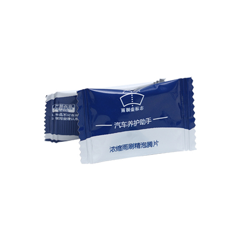 Concentrated glass effervescent tablets