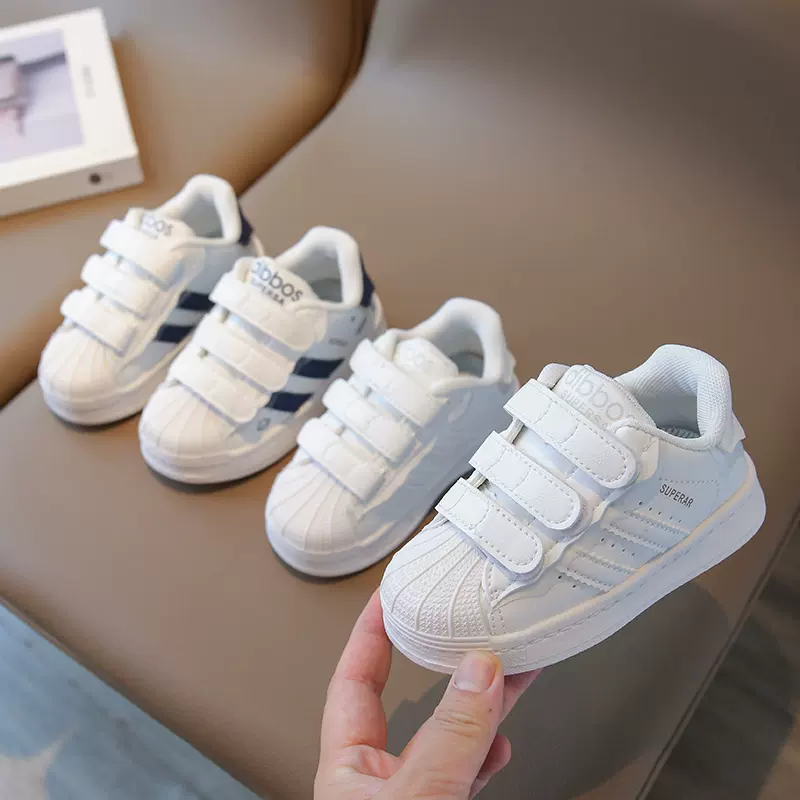 儿童板鞋2025年春季新款字母时尚开学季男女童鞋休闲鞋男宝潮跨境