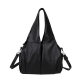 Cross-border Popular All-match Large Capacity Satchel Women's New Fashion Simple Retro Solid Color Commuter Niche Shoulder Bag