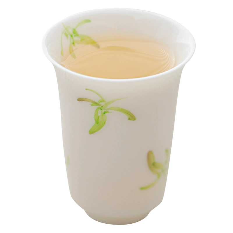 瓷邻 Tea cup Kung Fu Tea cup Smelling fragrance cup Personal special ceramic master cup Single cup Women's tea cup Tea set Single cup