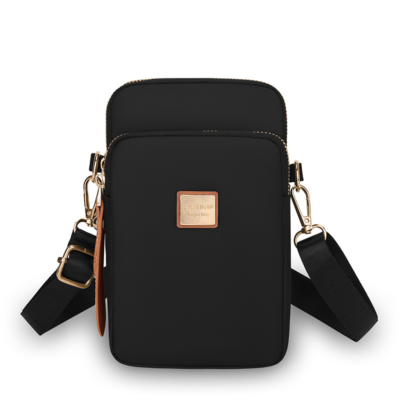 Bolso mini móvil de moda portátil al aire libre bolso de cambio de compras simple y ligero bolso de cintura casual multifuncional