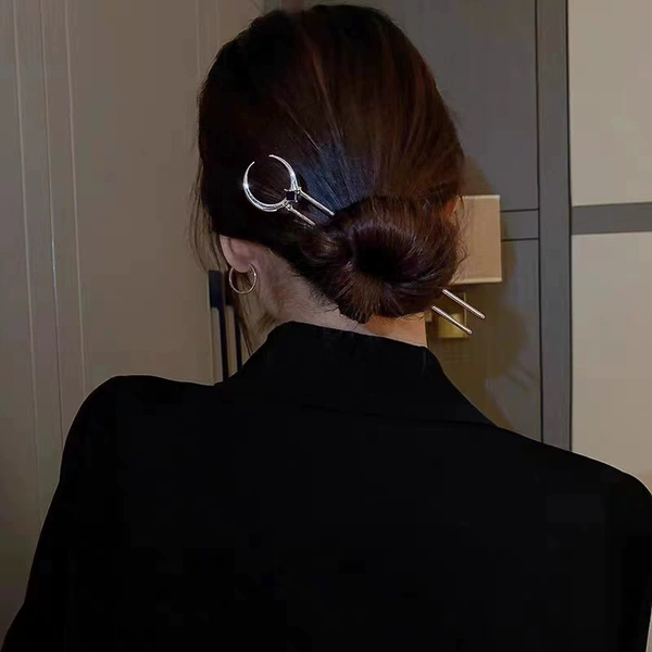 F0309 One round of curved moon buns