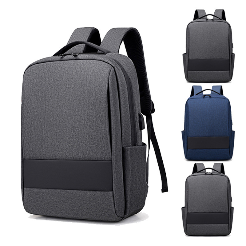 Cross-Border Men's and Women's Backpacks, Business 14inch, Laptop Backpacks, Waterproof USB Charging Business Backpacks