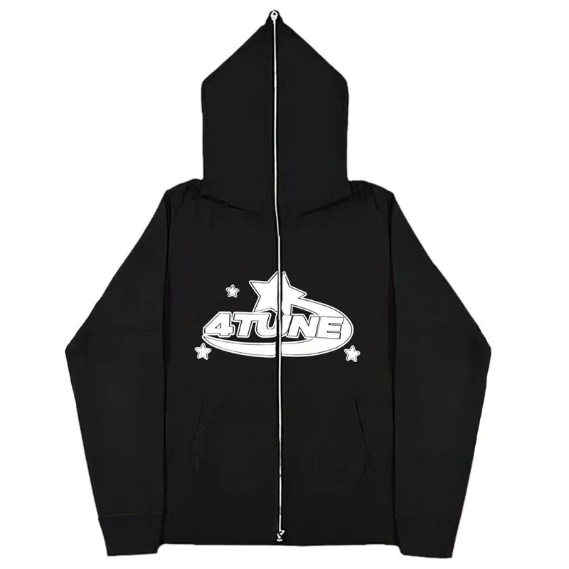 Cross-border Foreign Trade Amazon Autumn Hot 3D Digital Printing Dark Sweatshirt Zipper Sweatshirt Men's and Women's plus size