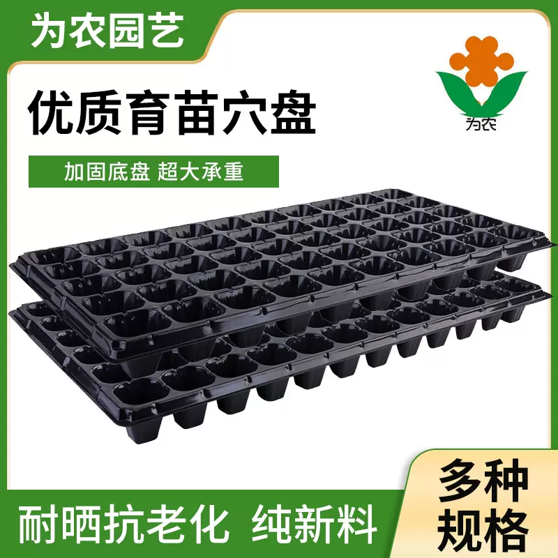 穴盘育苗盘营养钵盆扦插盒芽菜种子托盘多肉秧苗器草莓箱厂家批量