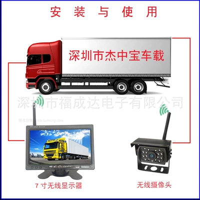 excavator reversing camera 24V7 | Car display