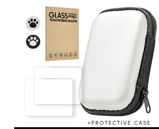 R36S bolsa de almacenamiento de mano R35S R35Plus RGB20S XU10 accesorios de la consola de juegos carcasa protectora película templada