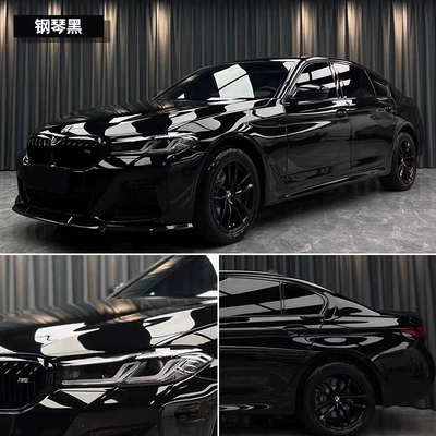 Car paint protective film, PET car color change film - pet-piano-black-double-layer-152-x-17m