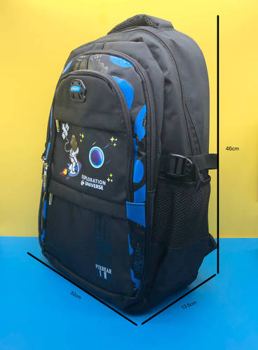 Space schoolbag size 20 men's schoolbag large capacity to reduce burden primary school junior high school students backpack