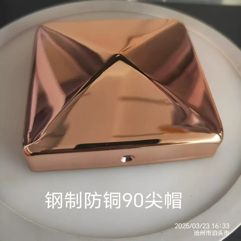 厂家生产现货易安装加厚加高跨境庭院装饰盖围栏柱头防护栏配件