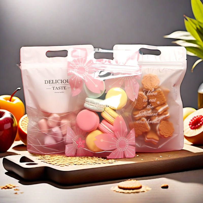 休闲食品包装袋干果花生瓜子食品袋糖果烘焙饼干坚果雪花酥零食袋