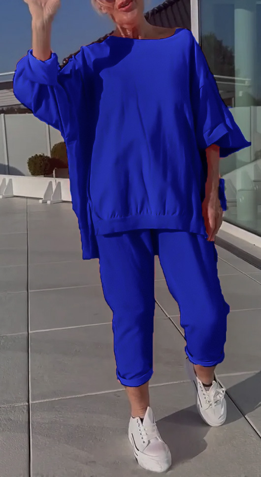 진한 파란색
