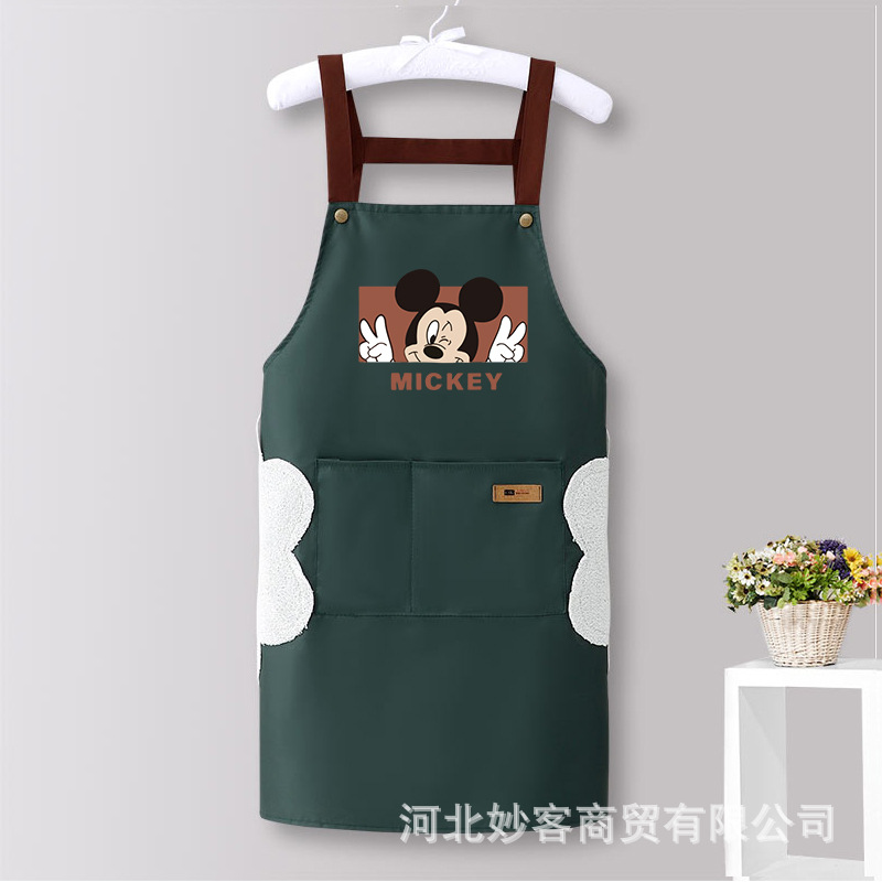 미키 [다크 그린] 는 핸드 스트랩을 닦을 수 있습니다