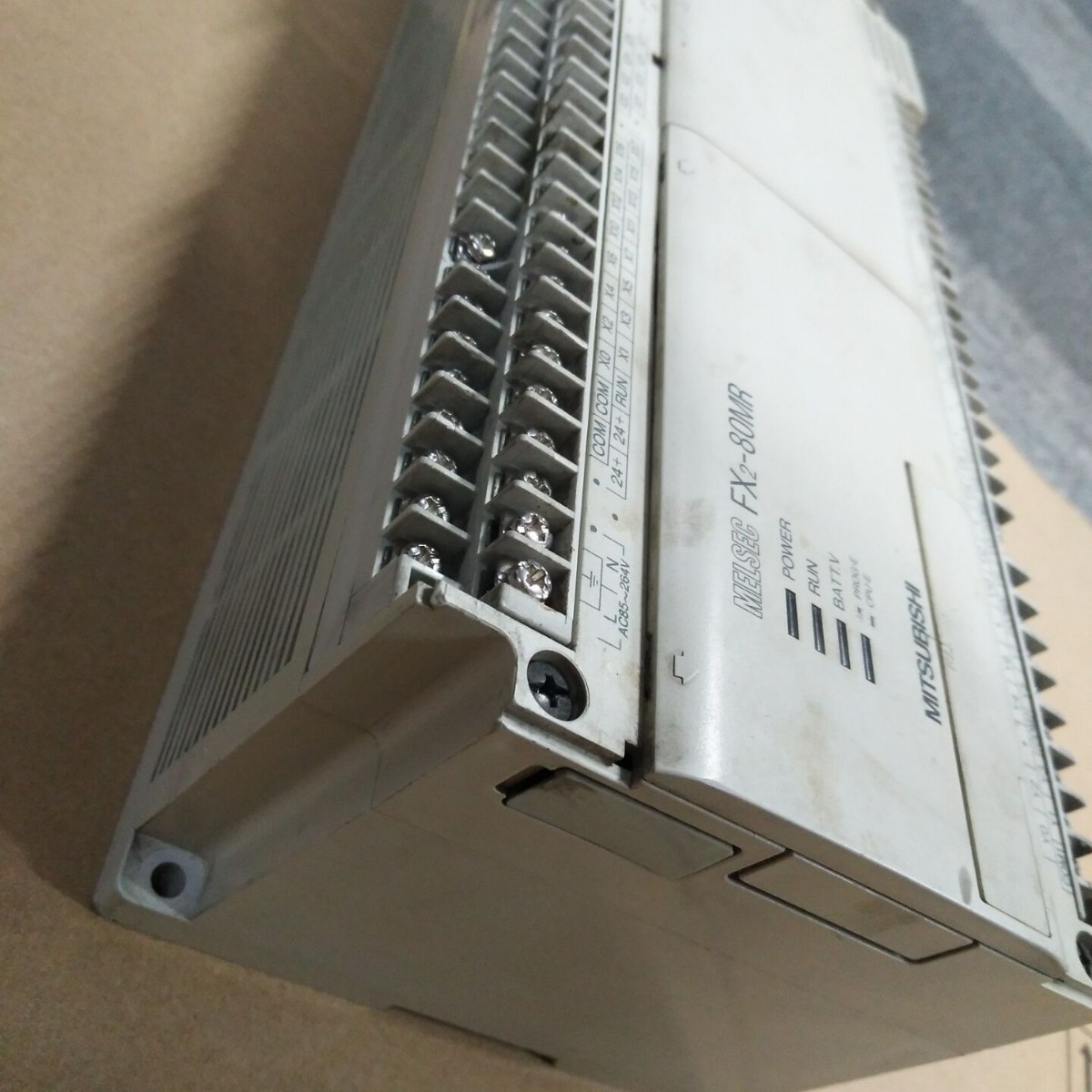 原装拆机三菱PLC模块FX2-80MR现货FX2-80MR功能完好，实物图片