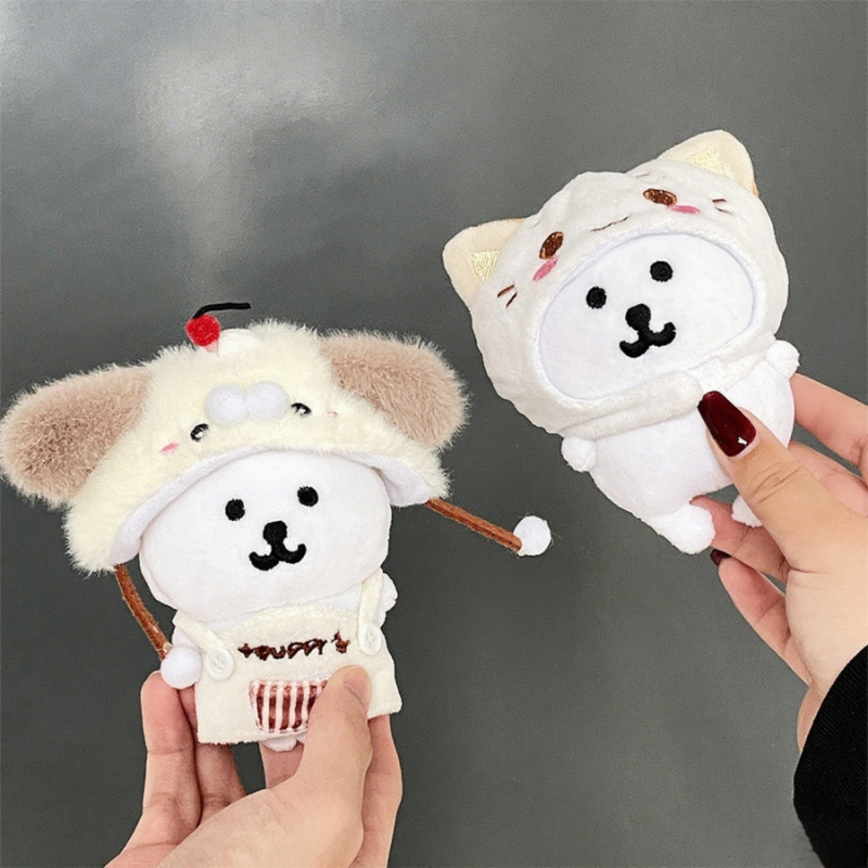 クリエイティブな子犬のアフタヌーンティー、クマのぬいぐるみペンダント、着せ替え人形、子供のホリデーギフト卸売|undefined