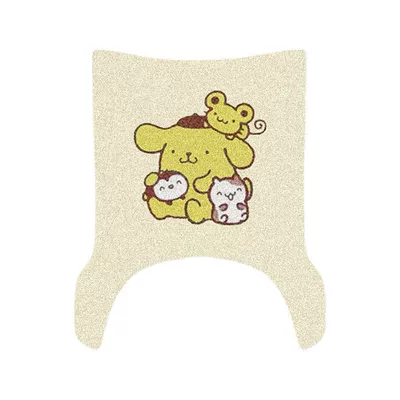 Suitable for Yadi M25-M Electric Vehicle Wire Ring Foot Pads M25-M Battery Vehicle Waterproof Anti-Slip Foot Pads (Electric vehicle foot mat) - yadi-m25-m-pudding-dog