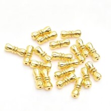 蝴蝶螺丝扣项链扣 珍珠扣花生扣螺旋扣 珠宝首饰连接扣头DIY配件
