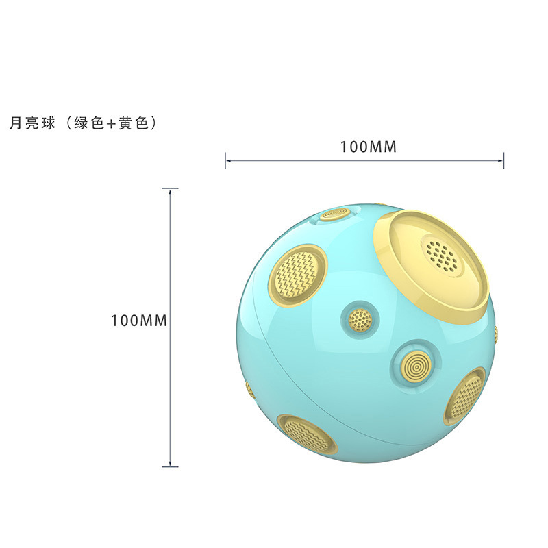 Amazon Hot Pet Sound Toys Bola de sonido de luna transfronteriza Bola de sonido resistente a las picaduras Juguetes para perros
