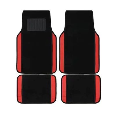 Hot-Selling Car Upper Protection Mats, Universal Foot Pad - style-1-red