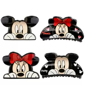 กิ๊บหนีบผมอะคริลิกลายมิกกี้และมินนี่