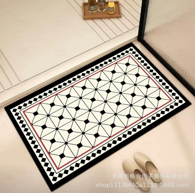 Avtomobil döşəmə paspasları – Carpet Bathroom Foot Mat Door - gzz-36-50x-80cm