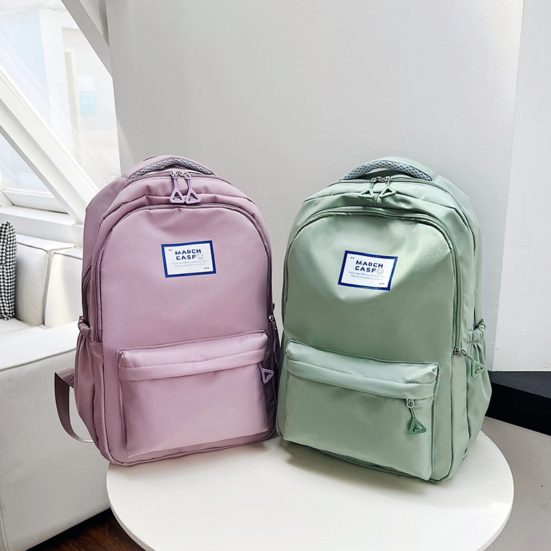 Mochila de comercio exterior para mujeres de gran capacidad, mochila de hombro para computadoras de viaje, nicho universal, mochila de estudiantes universitarios, ocio ligero