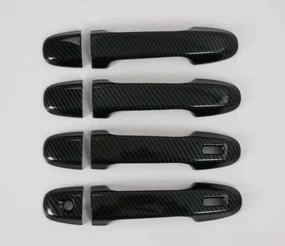 Handle Fiber Pattern Modification, Other Automotive Exterior Supplies - carbon-fiber-pattern-handle-single-hole-2-intelligent-version-1